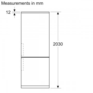 Bosch KGN49LBCF Ψυγειοκαταψύκτης 440lt NoFrost Υ203xΠ70xΒ66.7εκ. Μαύρος